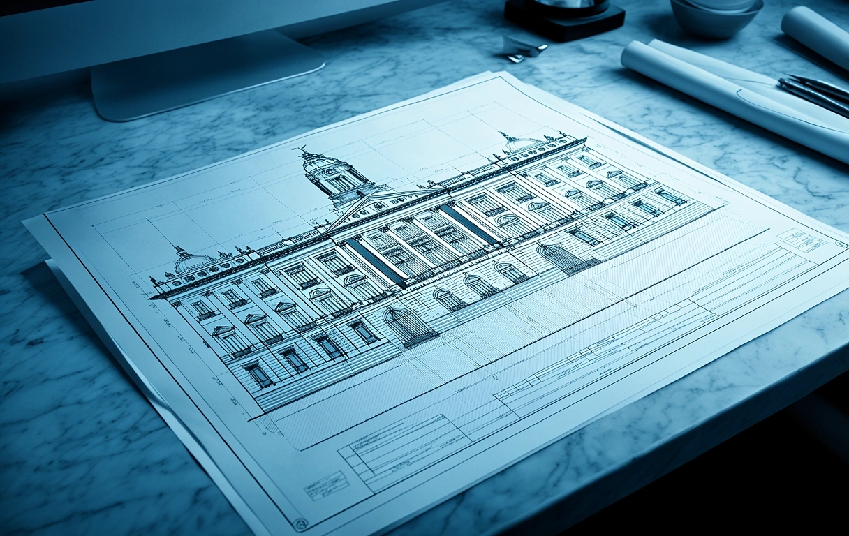 Blueprint Background